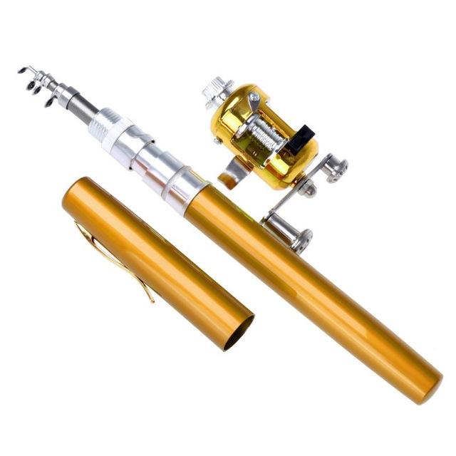 Portable Telescopic Pocket Pen Collapsible Fishing Pole Set With Mini Pole  Ideal For Boat Fishing, Outdoor Activities, And Accessories From Wai06,  $9.48