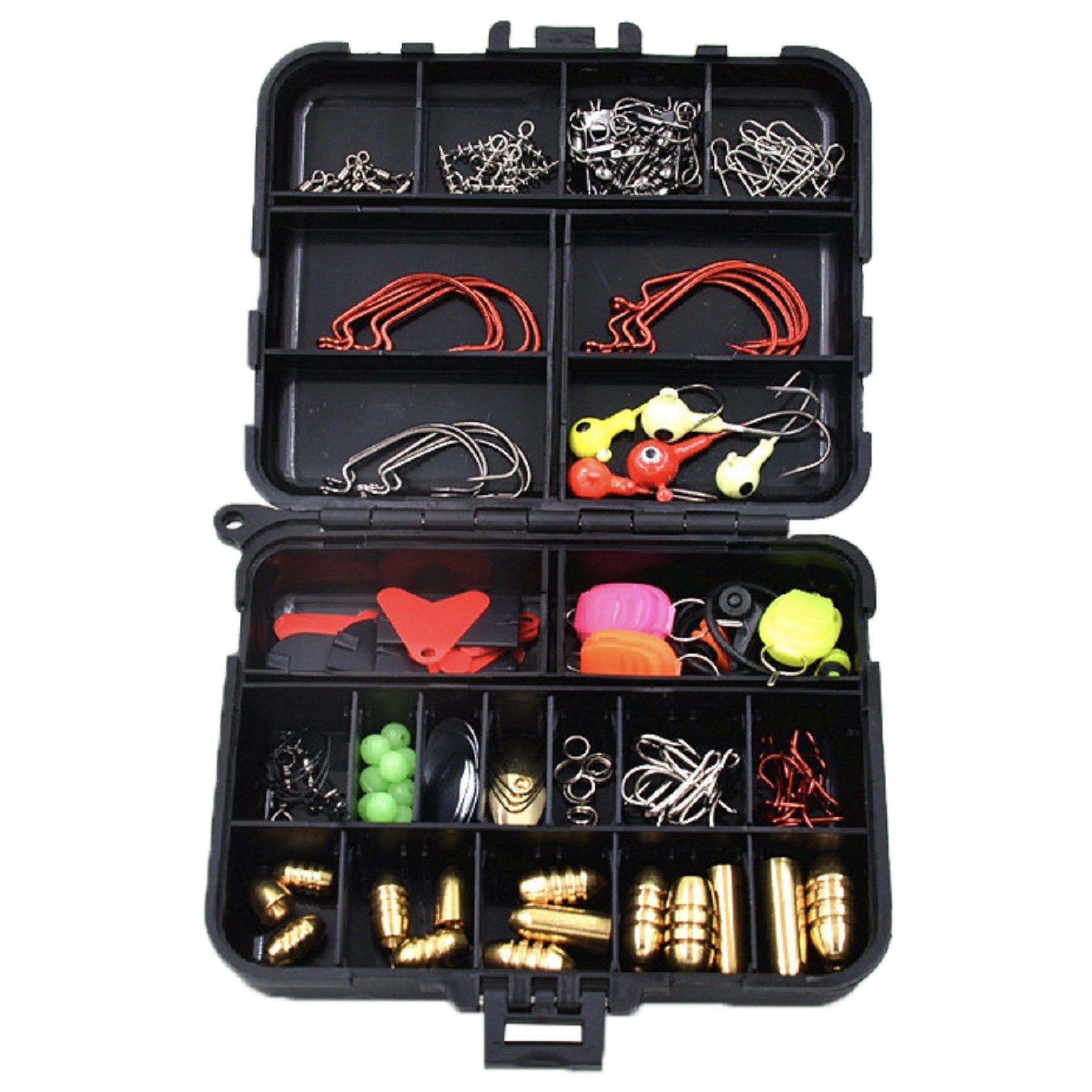Outdoor Waterproof Fishing Tackle Box Fishing Accessories Tool Storage Box  Fish Hook Bait Fake Bait Box Carp Fishing – the best products in the Joom  Geek online store