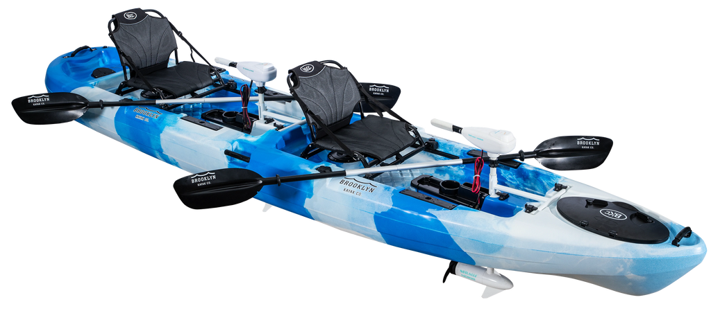 Tandem Fishing Kayak w/ Trolling Motor - Buy Yours Now! – Kayak Shops