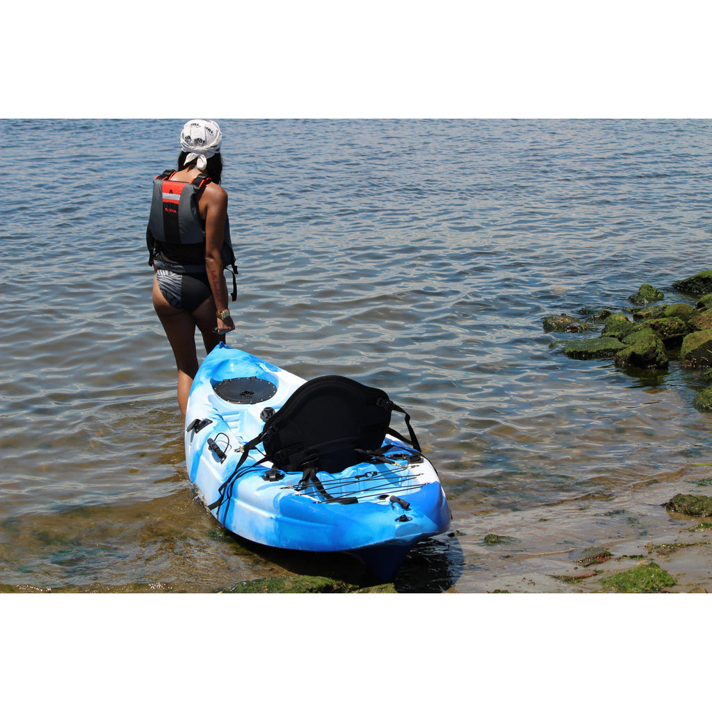 Useful UH-FK184 9'2 ingle Fishing Kayak Seat And Paddle - Dessert